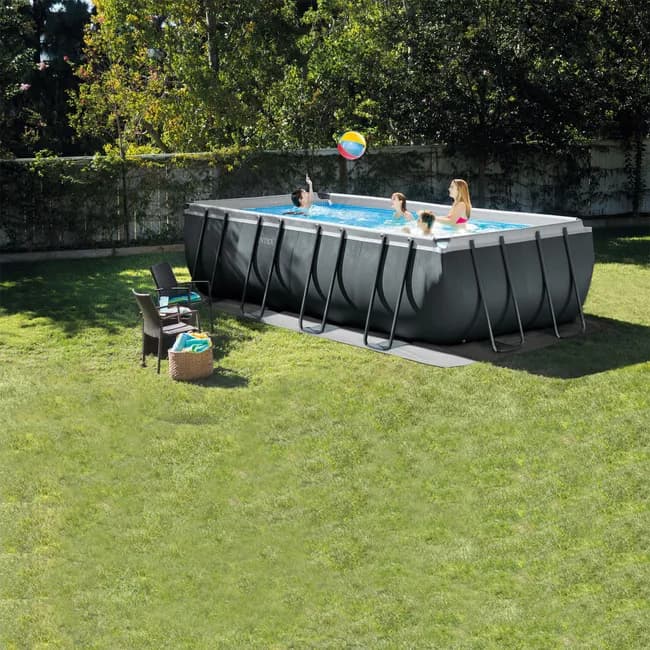 Piscine tubulaire INTEX Ultra XTR rectangulaire L. 5,49 x l. 2,74 x H. 1,32 m - illustration 3